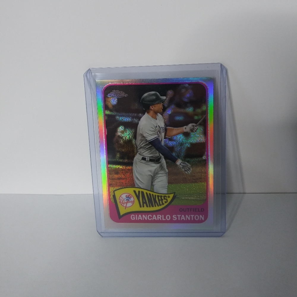 2021 Topps Chrome Refractor 1965 Giancarlo Stanton